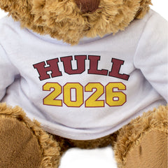 HULL 2026 - Teddy Bear - Cute Cuddly Soft - Graduation Gift Present