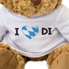I LIAB DI (BAVARIA HEART) - Teddy Bear - I Love You - Romantic Gift Present
