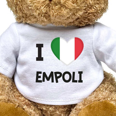 I LOVE EMPOLI (ITALY FLAG) - Teddy Bear - Funny Souvenir Gift Present - Image 2