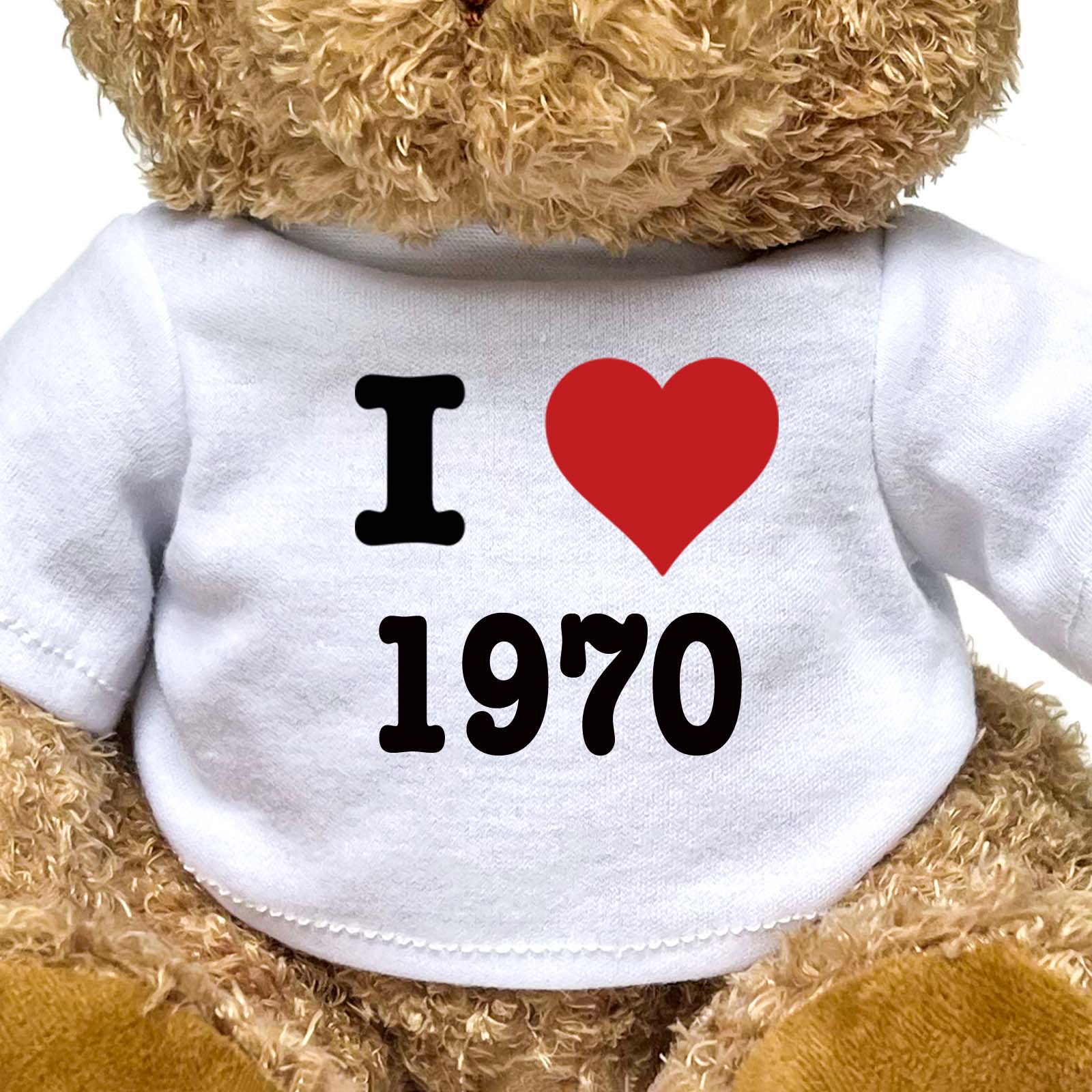 I LOVE 1970 - Teddy Bear - Cute Cuddly Soft - Funny Birthday Gift Present - Image 2