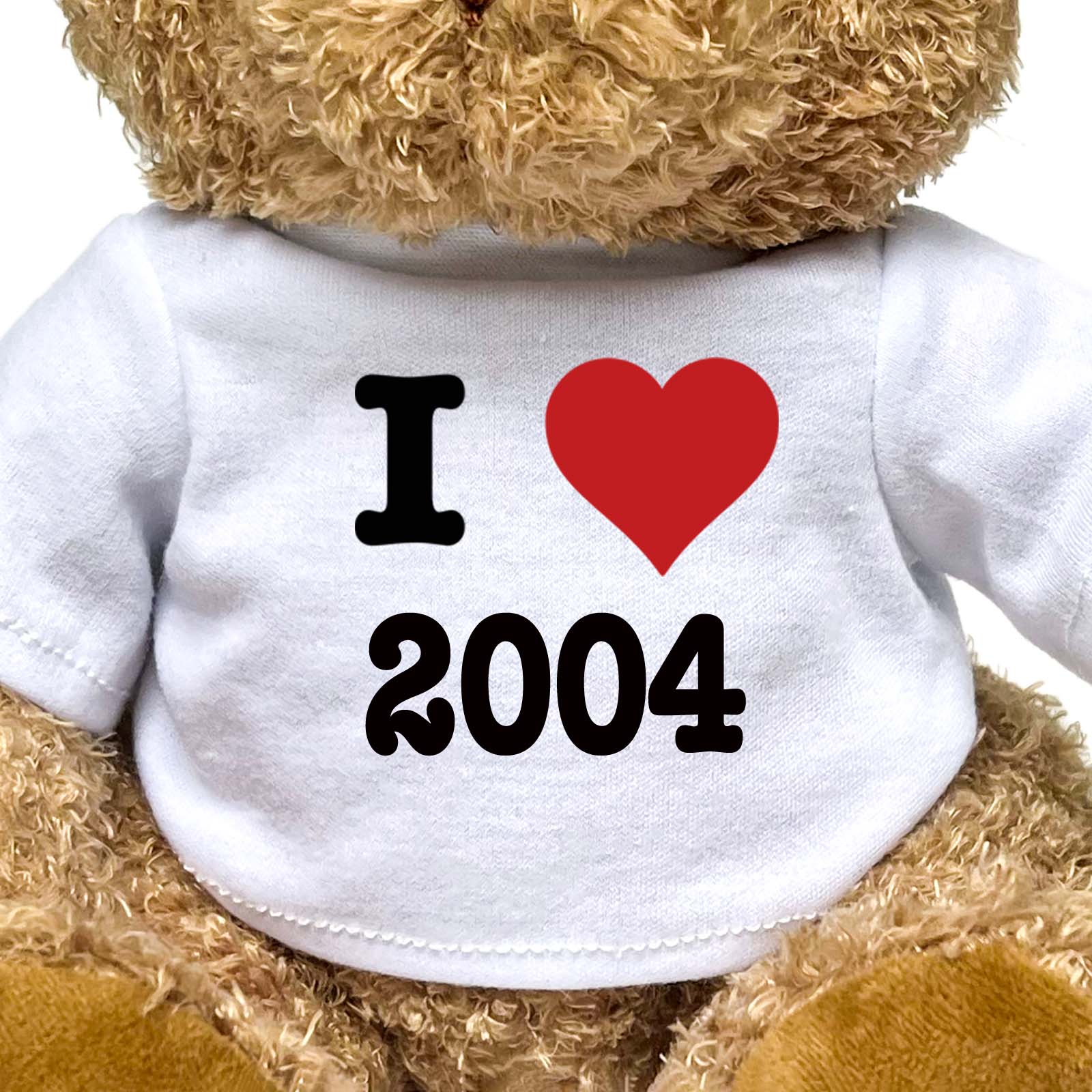 I LOVE 2004 - Teddy Bear - Cute Cuddly Soft - Funny Birthday Gift Present - Image 2