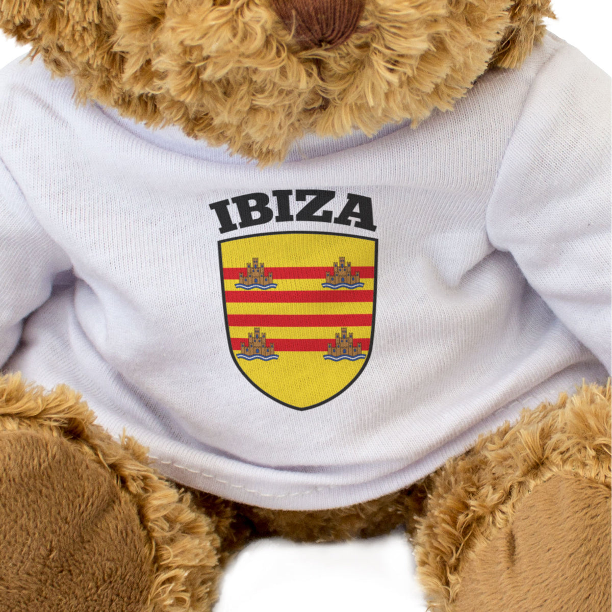 Ibiza Flag - Teddy Bear - Spain Gift Present