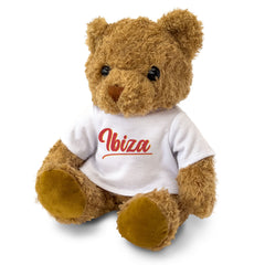 IBIZA (SCRIPT) - Teddy Bear - Cute Soft Funny - Spain Souvenir Gift Present