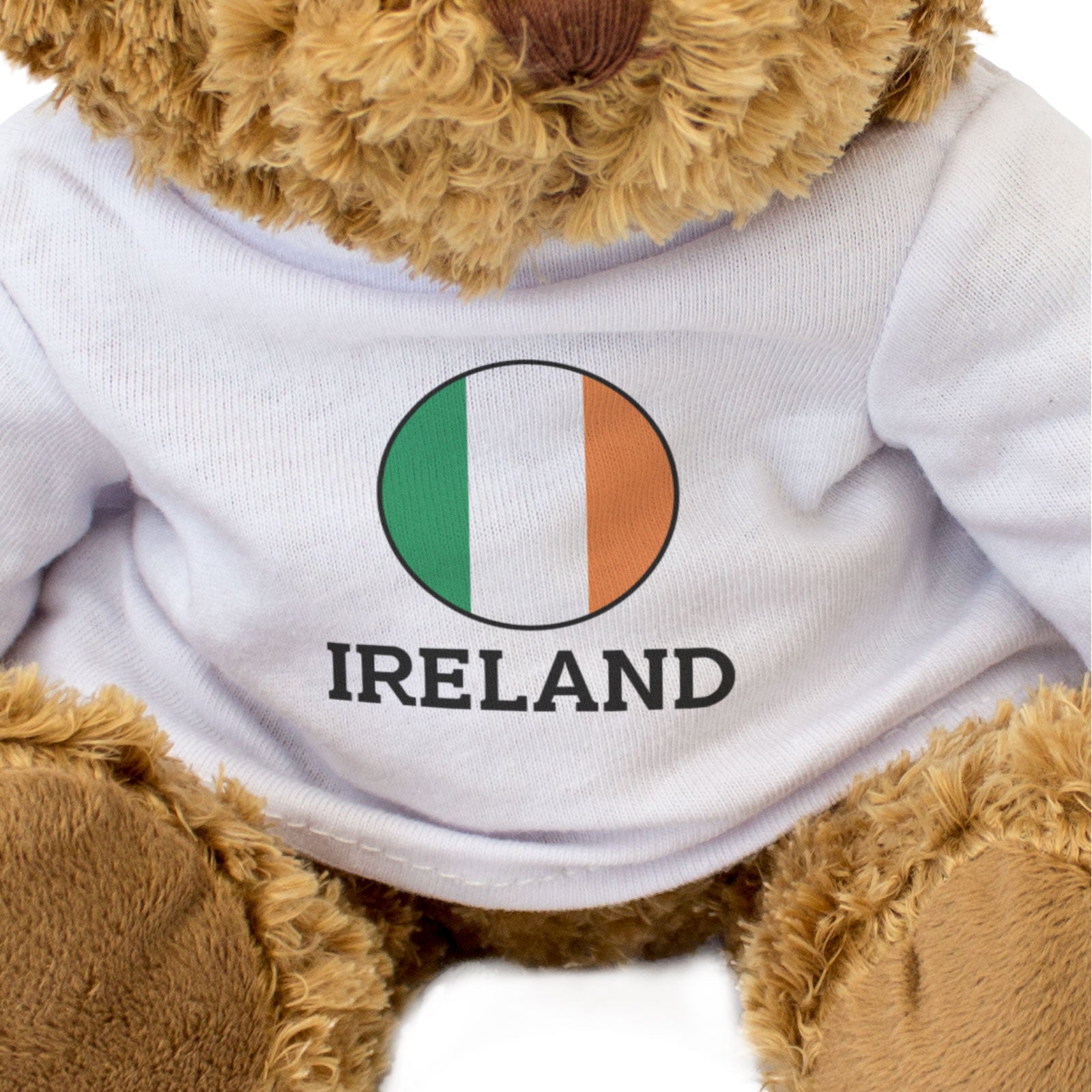 IRELAND FLAG ROUNDEL - Teddy Bear - Cute Cuddly Soft - Gift Present