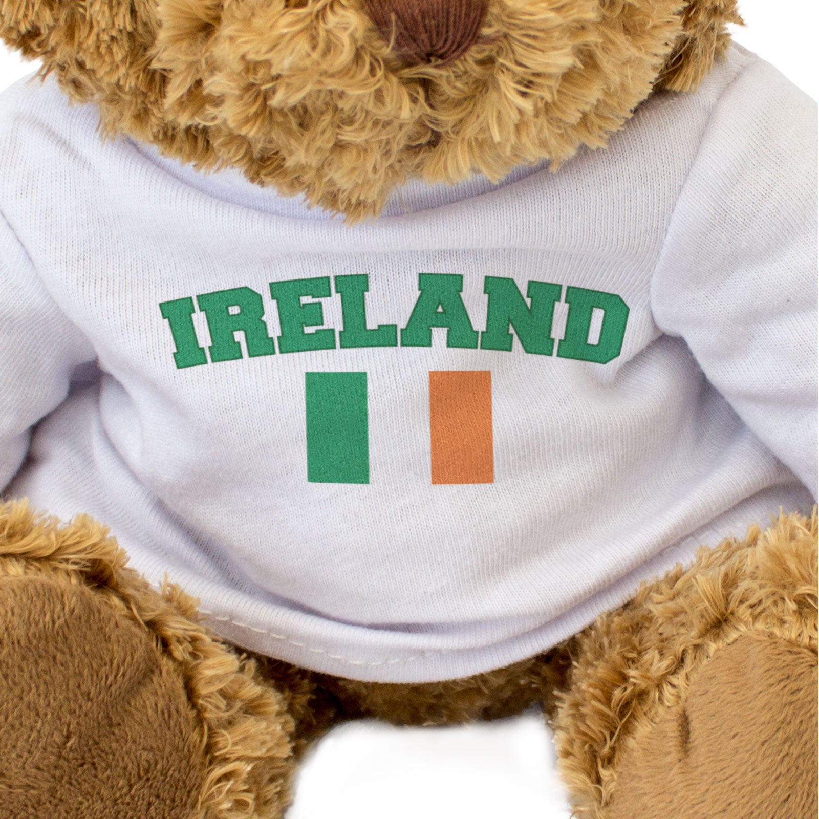 IRELAND + FLAG - Teddy Bear - Cute Funny Soft - Irish Souvenir Gift Present