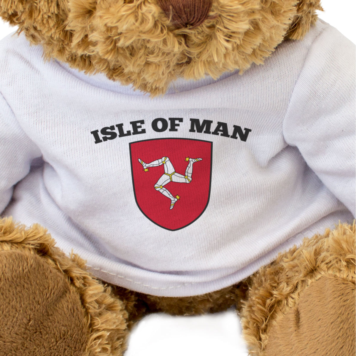 Isle of Man Flag - Teddy Bear - Gift Present