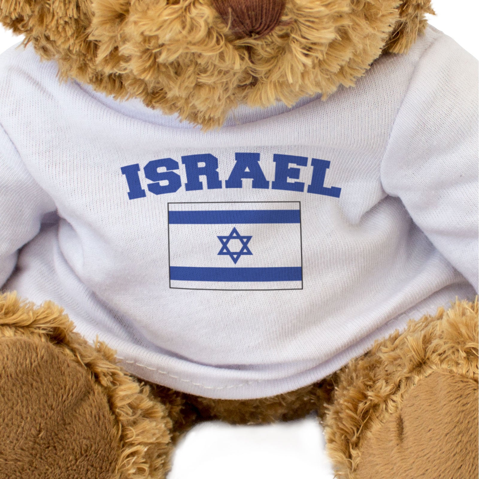 ISRAEL + FLAG - Teddy Bear - Cute Cuddly Soft - Funny Souvenir Gift Present