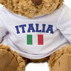 ITALIA + FLAG - Teddy Bear - Cute Funny Soft - Italian Souvenir Gift Present