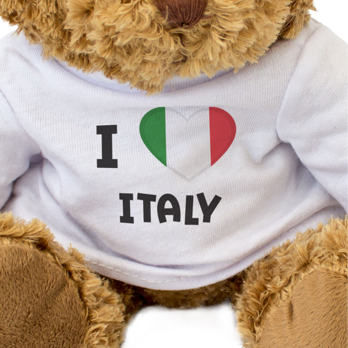 I Love Italy Flag - Teddy Bear