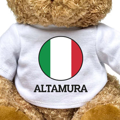 ALTAMURA (ITALY FLAG ROUNDEL) - Teddy Bear - Funny Italian Souvenir Gift Present - Image 2