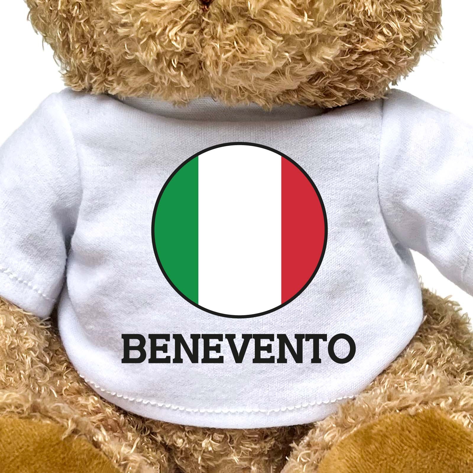 BENEVENTO (ITALY FLAG ROUNDEL) - Teddy Bear - Funny Italian Souvenir Gift Present - Image 2