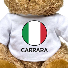 CARRARA (ITALY FLAG ROUNDEL) - Teddy Bear - Funny Italian Souvenir Gift Present - Image 2