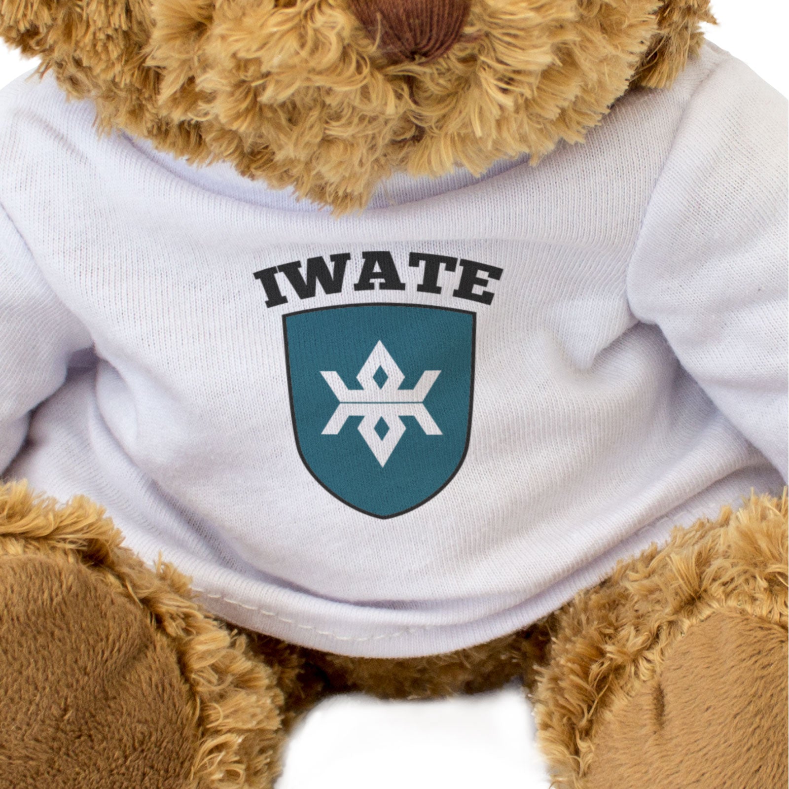IWATE PREFECTURE FLAG - Teddy Bear - Cute Cuddly Soft - Japan Gift Present