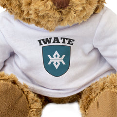 IWATE PREFECTURE FLAG - Teddy Bear - Cute Cuddly Soft - Japan Gift Present