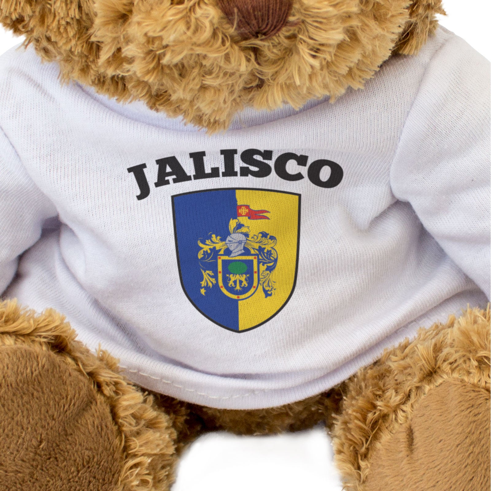 JALISCO FLAG - Teddy Bear - Cute Funny Soft - Mexico Souvenir Gift Present