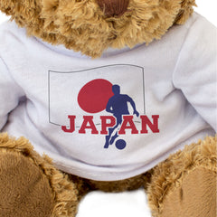 JAPAN FLAG (FOOTBALL) - Teddy Bear - Cute - Japanese Soccer Fan Gift Present