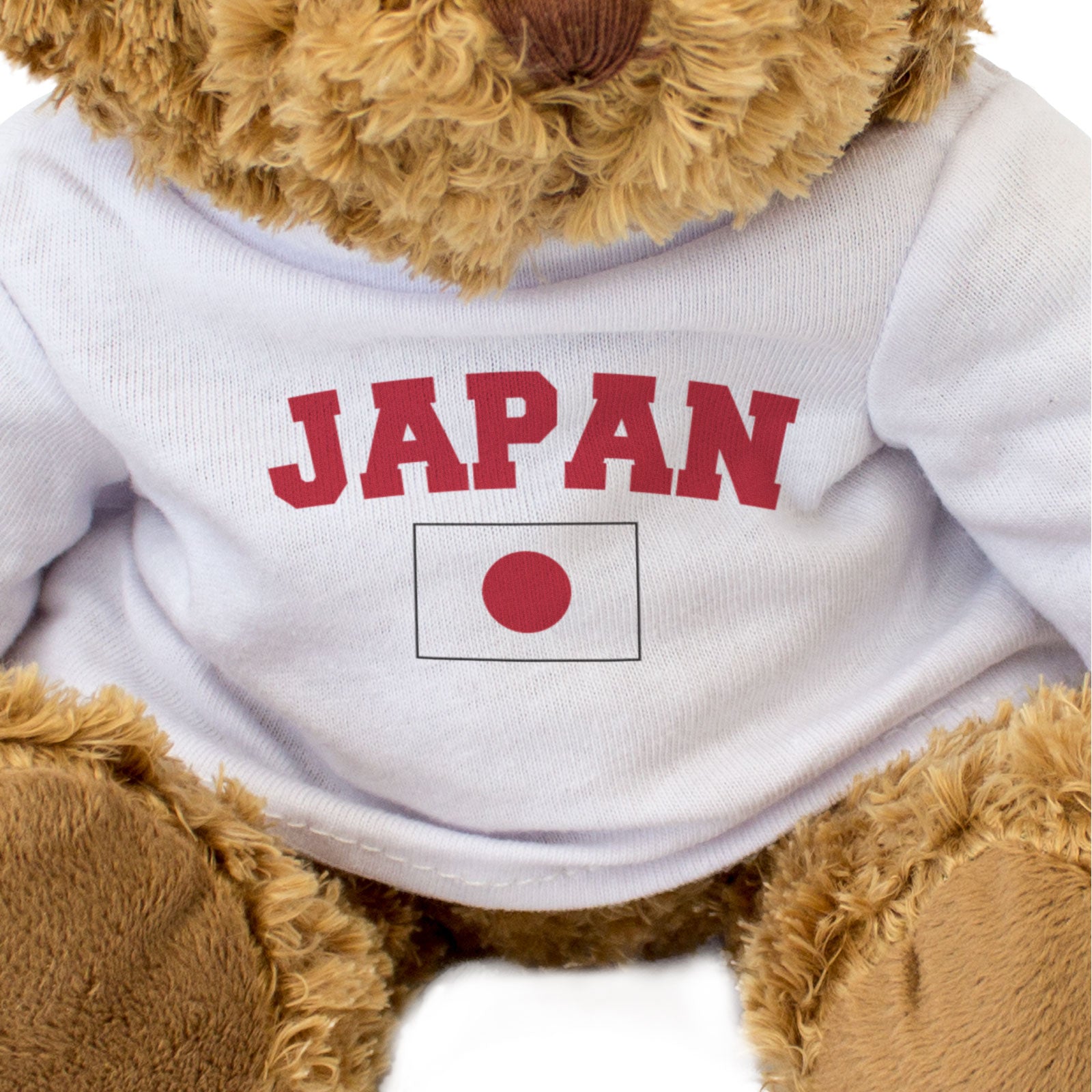 JAPAN + FLAG - Teddy Bear - Cute Funny Soft - Japanese Souvenir Gift Present