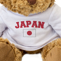 JAPAN + FLAG - Teddy Bear - Cute Funny Soft - Japanese Souvenir Gift Present