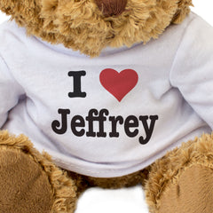 I Love Jeffrey - Teddy Bear