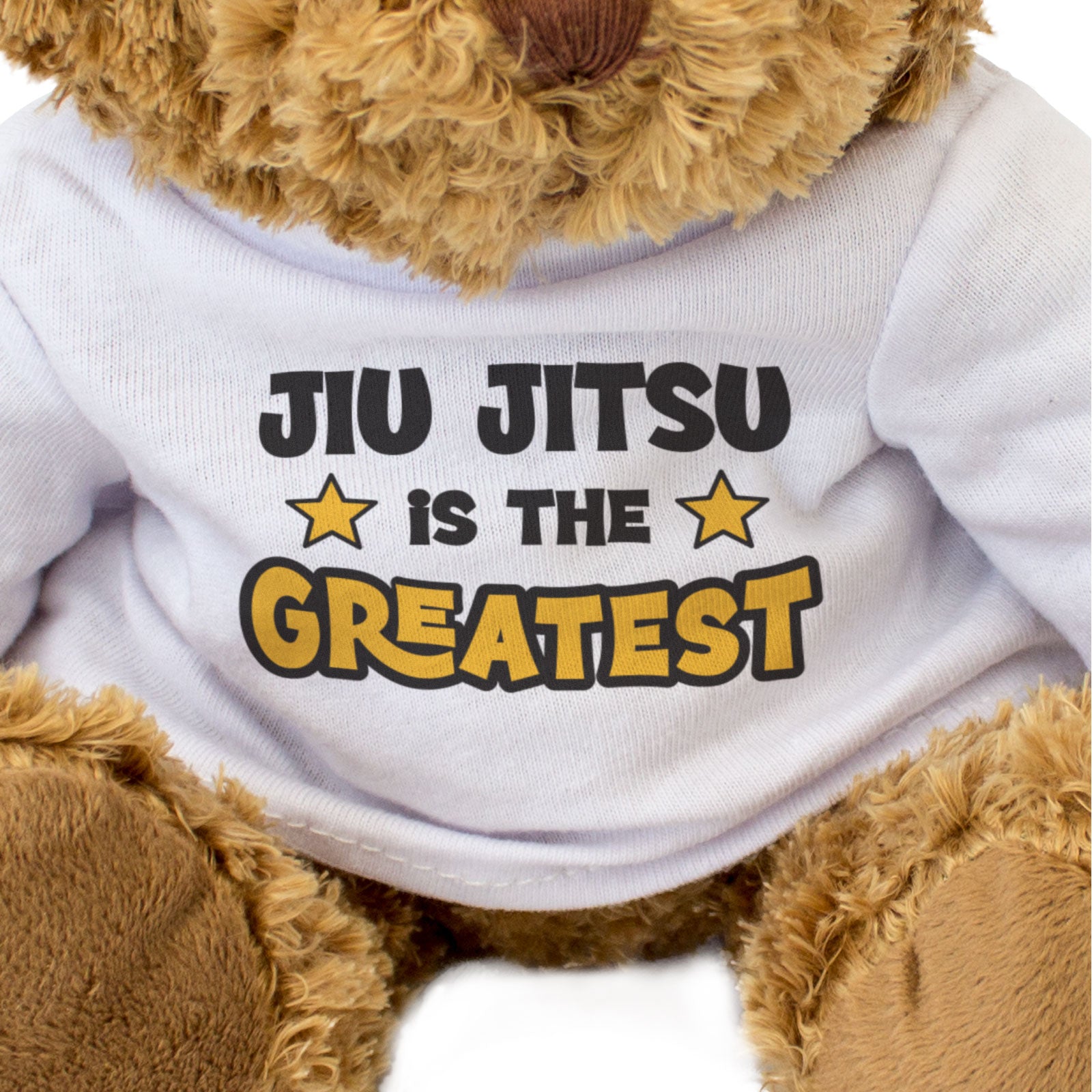 JIU JITSU IS THE GREATEST - Teddy Bear - Cute Cuddly Soft - Funny Gift Present