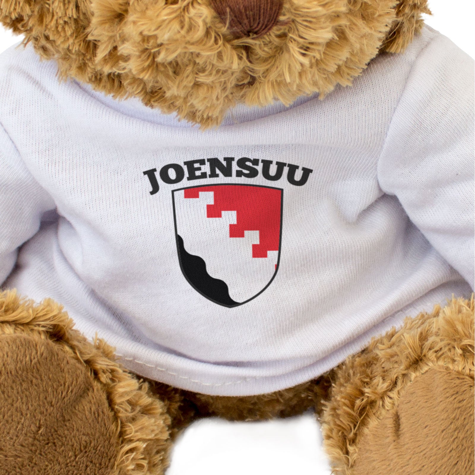 JOENSUU FLAG - Teddy Bear - Cute Cuddly Soft - Finland Suomi Gift Present