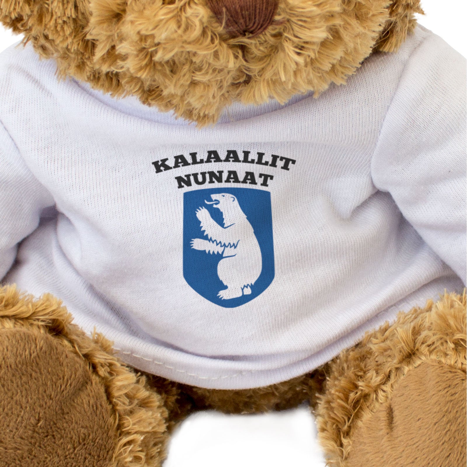KALAALLIT NUNAAT (GREENLAND) COAT OF ARMS - Teddy Bear - Cute - Gift Present
