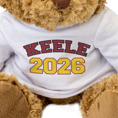 KEELE 2026 - Teddy Bear - Cute Cuddly Soft - Graduation Gift Present