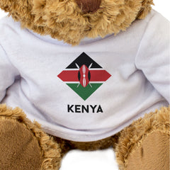 KENYA FLAG DIAMOND - Teddy Bear - Cute Soft Funny Souvenir Gift Present