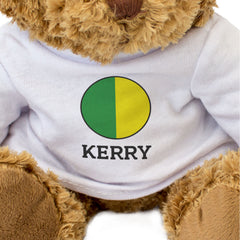 KERRY COUNTY COLOURS (ROUNDEL) - Teddy Bear - Cute - Ireland Gift Present