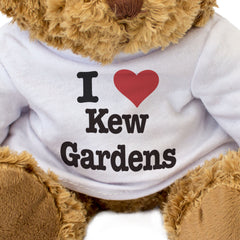 I LOVE KEW GARDENS - Teddy Bear - Cute Cuddly Soft Adorable - Gift Present