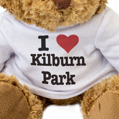 I LOVE KILBURN PARK - Teddy Bear - Cute Cuddly Soft Adorable - Gift Present