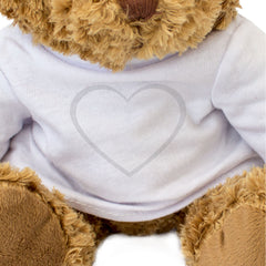 KILDARE COUNTY COLOURS HEART - Teddy Bear - Cute - Ireland Gift Present