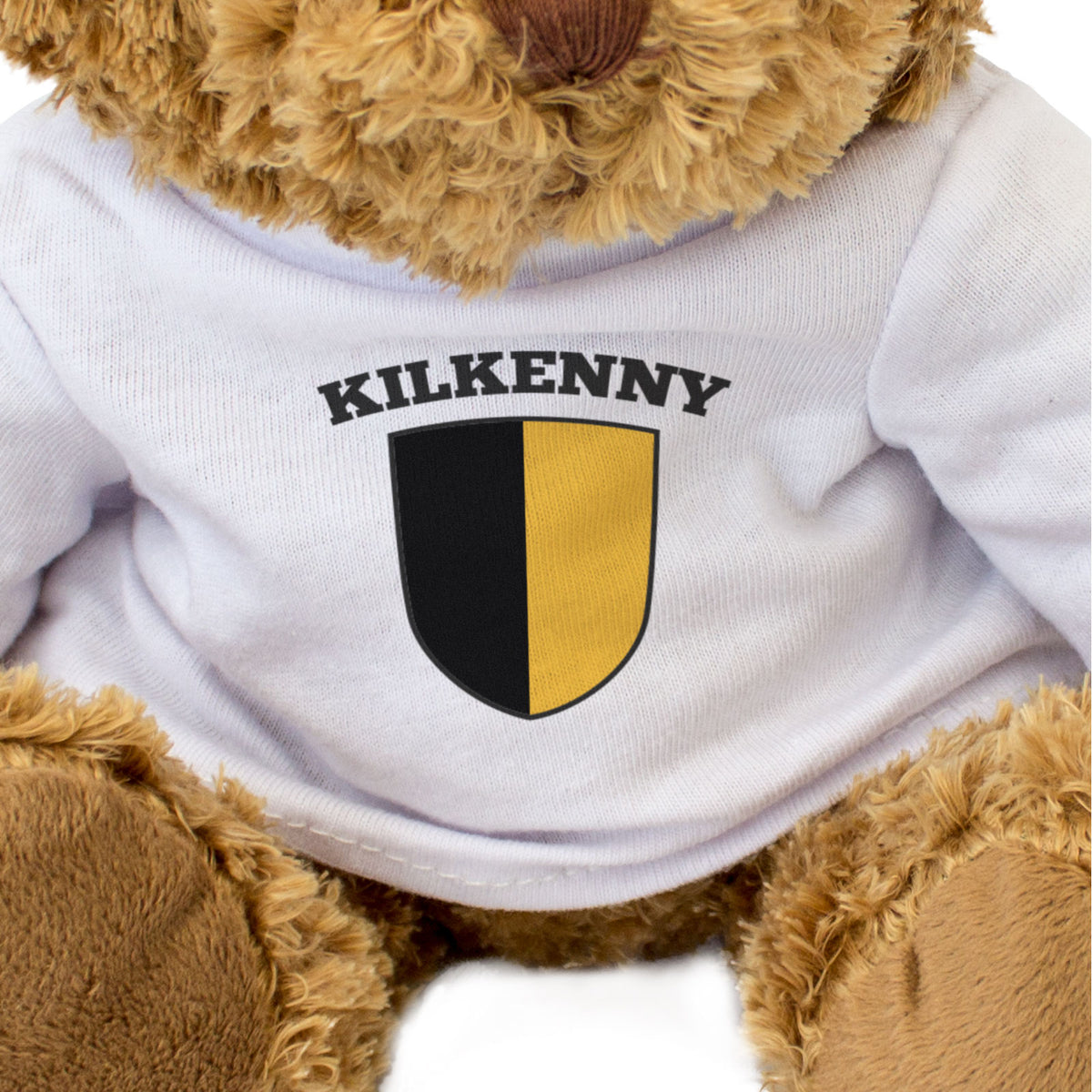 Kilkenny County Colours - Teddy Bear - Ireland County Kilkenny Gift Present