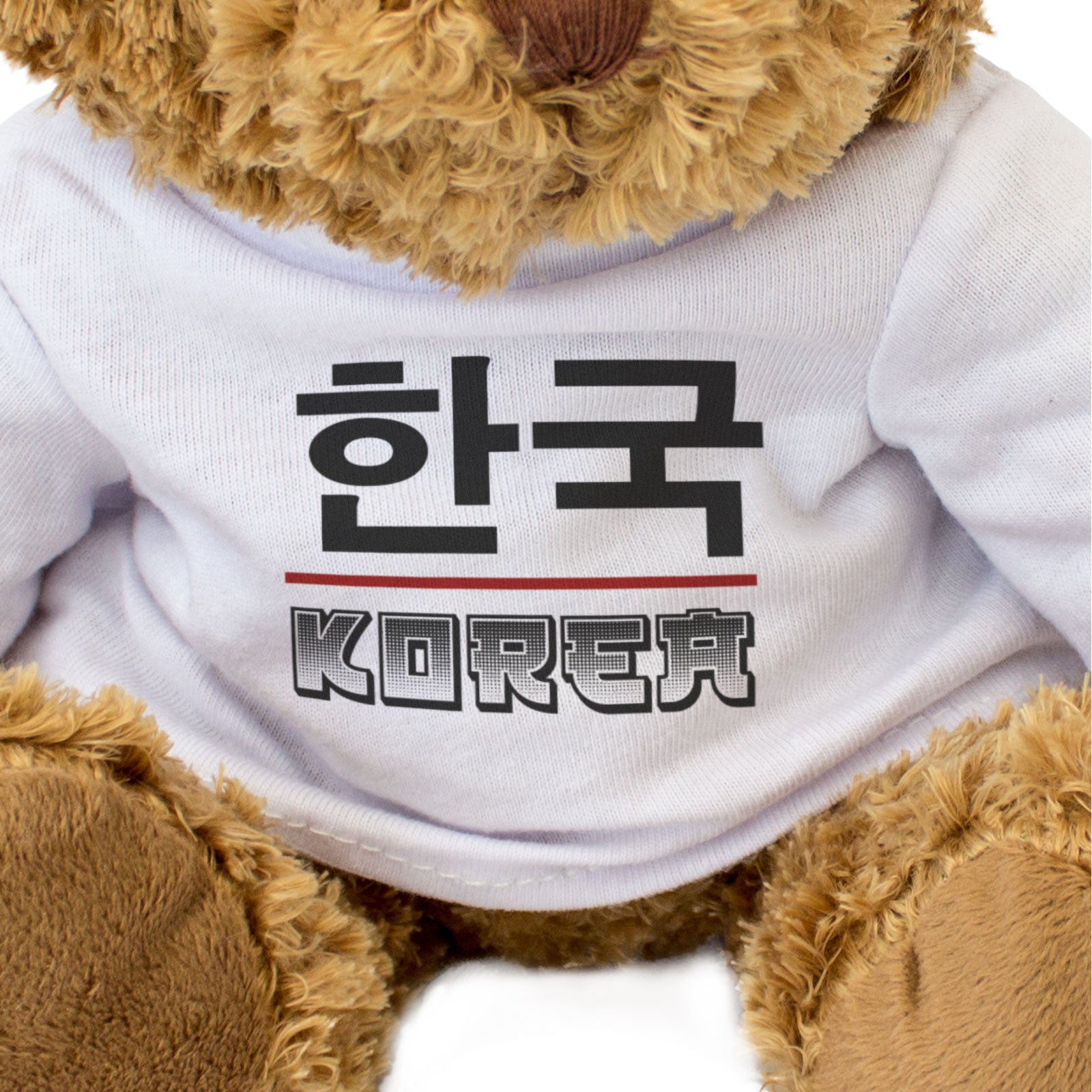 KOREA (한국) - Teddy Bear - Cute Cuddly Soft - South Korean Hangeul Gift Present