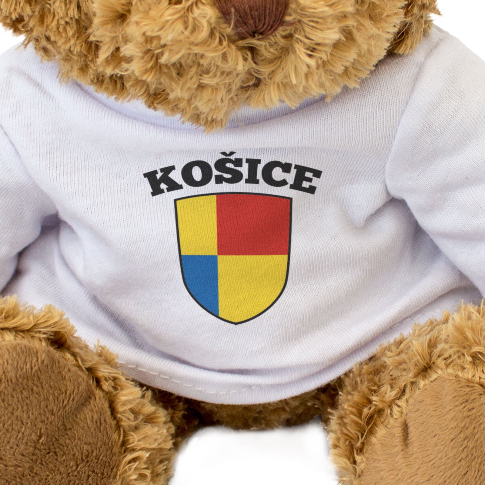 KOŠICE REGION FLAG - Teddy Bear - Cute Cuddly Soft - Slovakia Gift Present