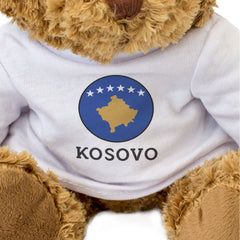 KOSOVO FLAG ROUNDEL - Teddy Bear - Cute Cuddly Soft - Gift Present