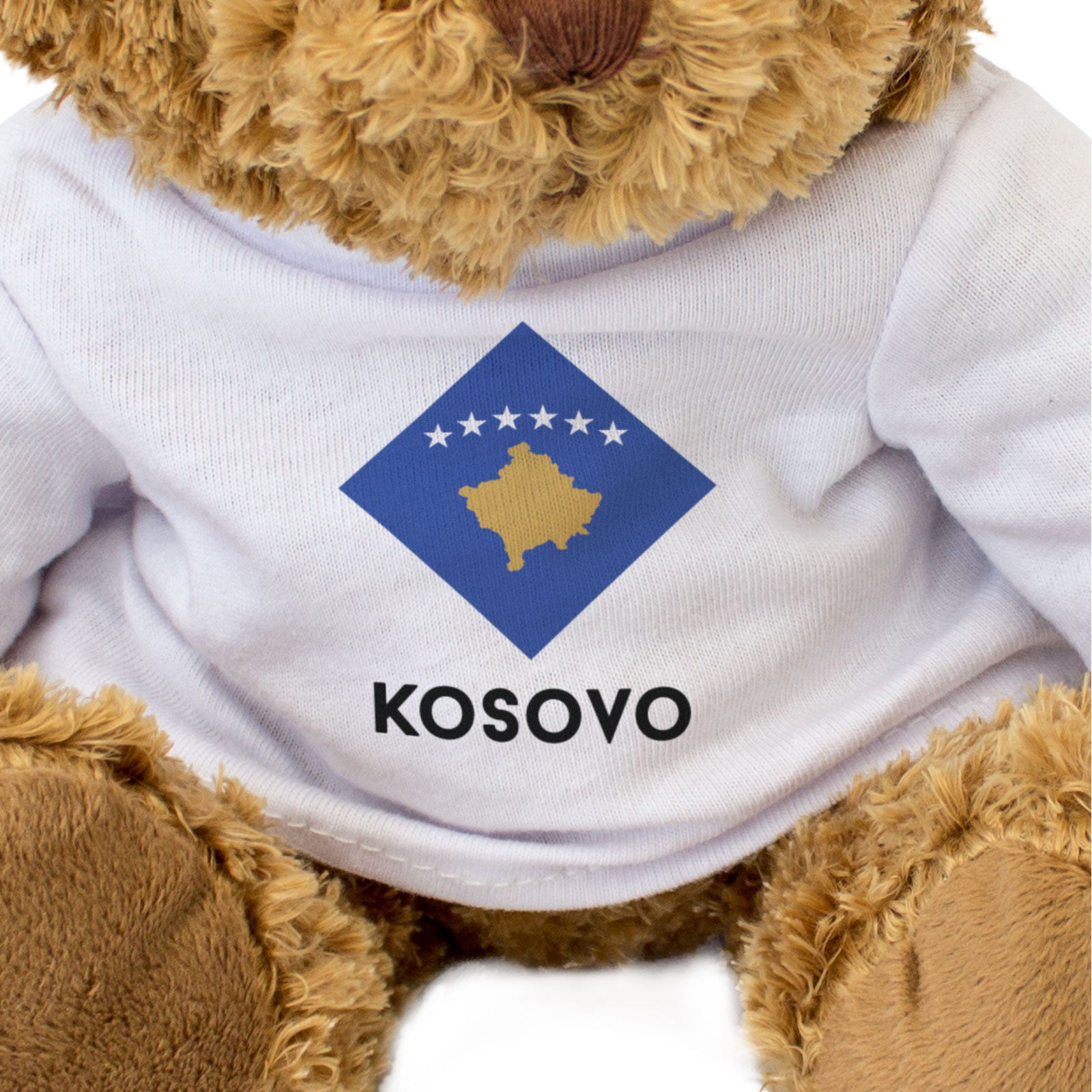 KOSOVO FLAG DIAMOND - Teddy Bear - Cute Soft Funny Souvenir Gift Present