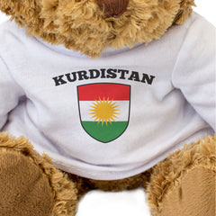 KURDISTAN FLAG - Teddy Bear - Cute Cuddly Soft - Kurdish Souvenir Gift Present