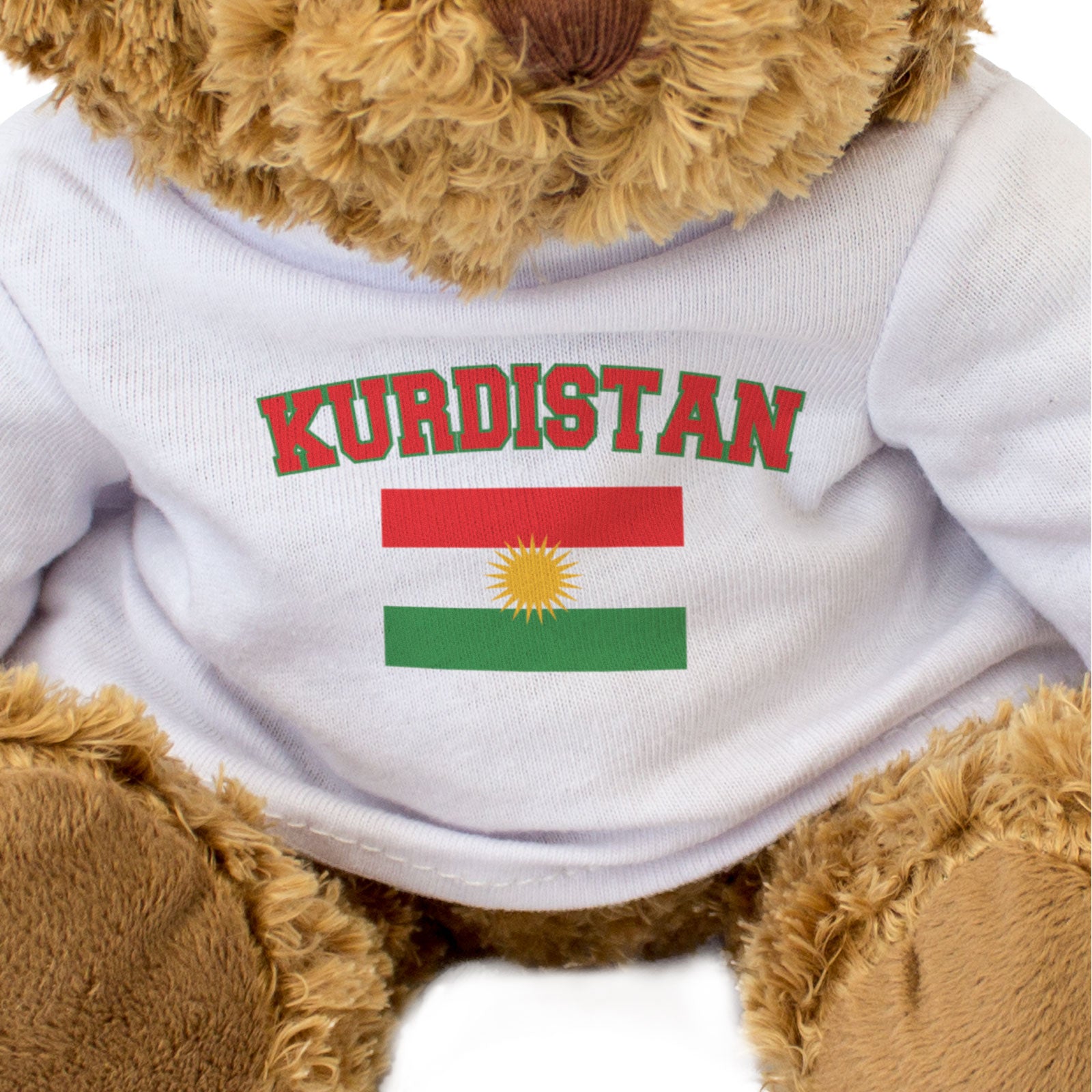 KURDISTAN + FLAG - Teddy Bear - Cute Funny Kurdish Souvenir Gift Present