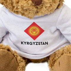 KYRGYZSTAN FLAG DIAMOND - Teddy Bear - Cute Soft Funny Souvenir Gift Present