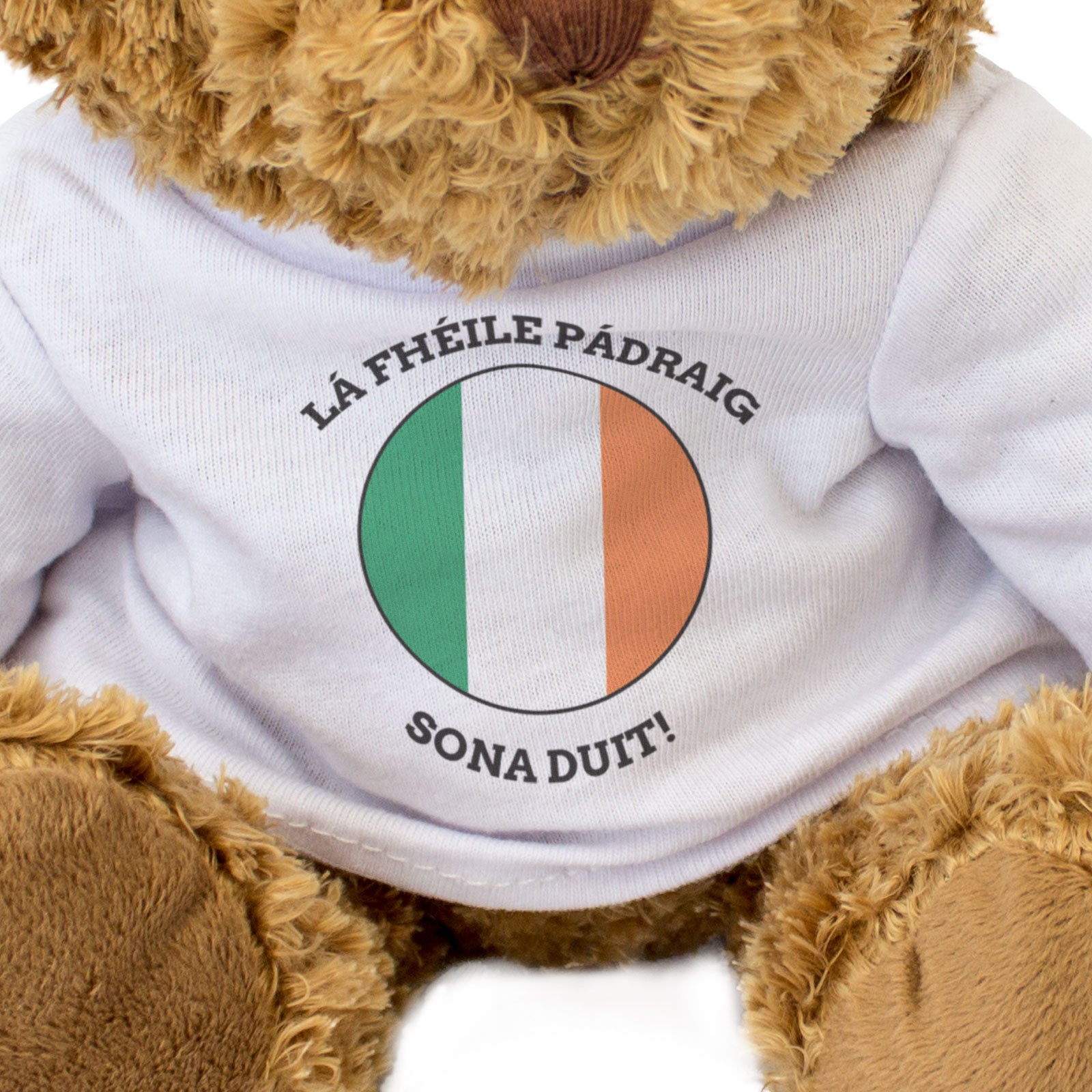 LÁ FHÉILE PÁDRAIG SONA DUIT (IRELAND) - Teddy Bear - St Patrick's Day - Present
