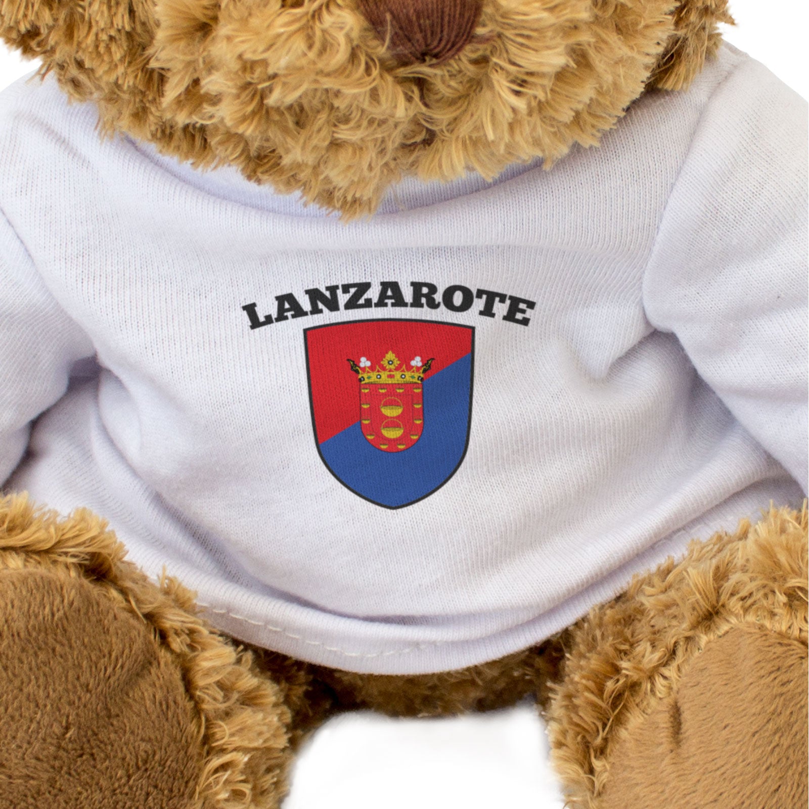 LANZAROTE FLAG - Teddy Bear - Cute Cuddly - Spain Canary Islands Gift Present