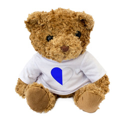 LAOIS COUNTY COLOURS HEART - Teddy Bear - Cute - Ireland Gift Present