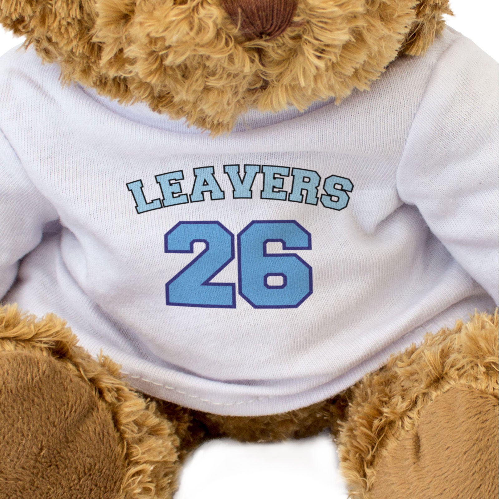 LEAVERS 26 (BLUE) - Teddy Bear - Cute Cuddly - Graduation 2026 Gift Present