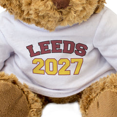 LEEDS 2027 - Teddy Bear - Cute Funny - Graduation Gift Present - Image 3