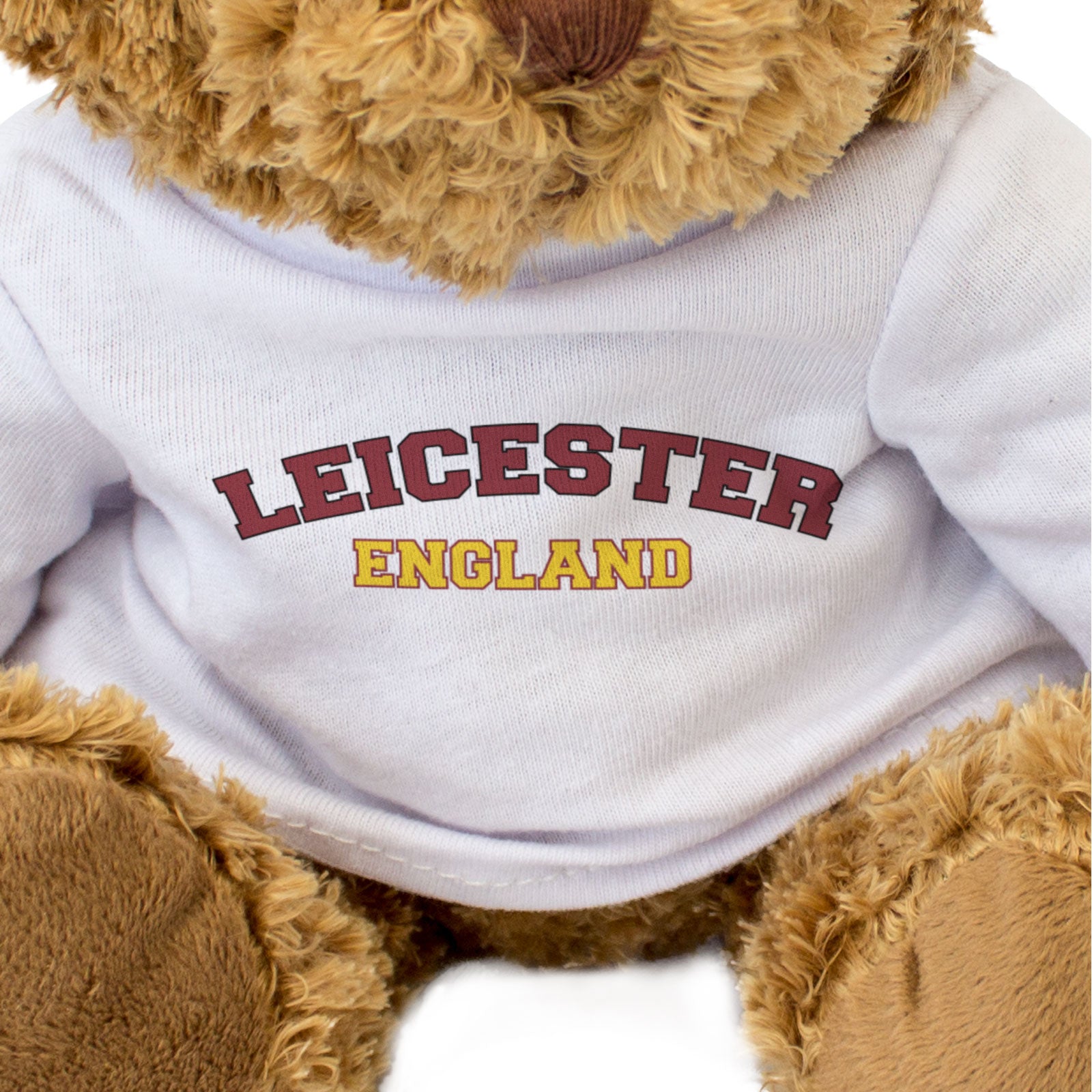 LEICESTER, ENGLAND - Teddy Bear - Cute Cuddly Soft Adorable - Funny Gift Present