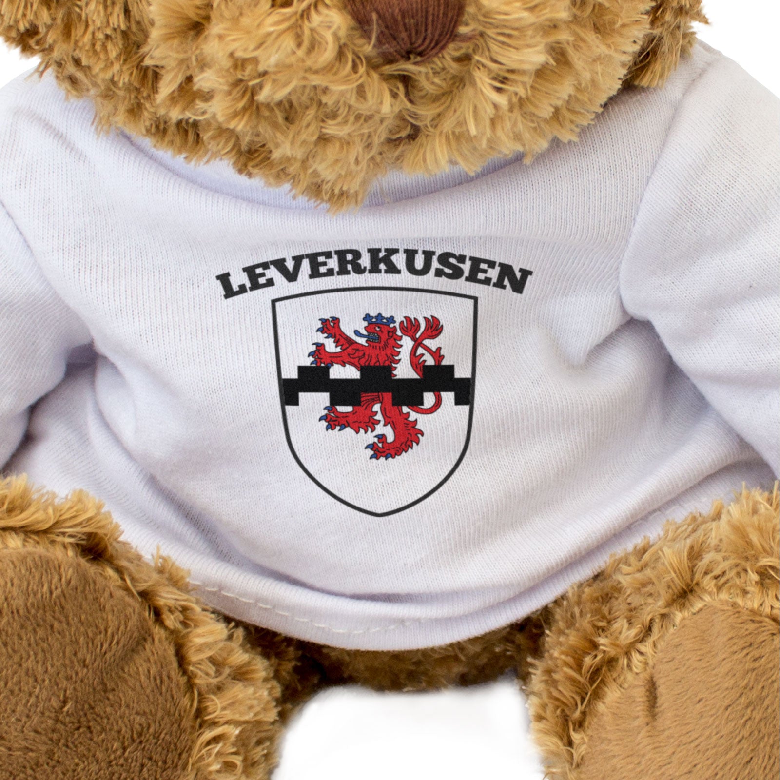 LEVERKUSEN FLAG - Teddy Bear - Cute Cuddly Soft Adorable - Germany Gift Present