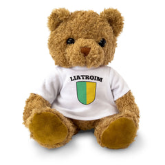 LIATROIM (LEITRIM) COUNTY COLOURS - Teddy Bear - Ireland Gaeilge Gift Present