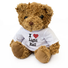 I Love Light Rail - Teddy Bear