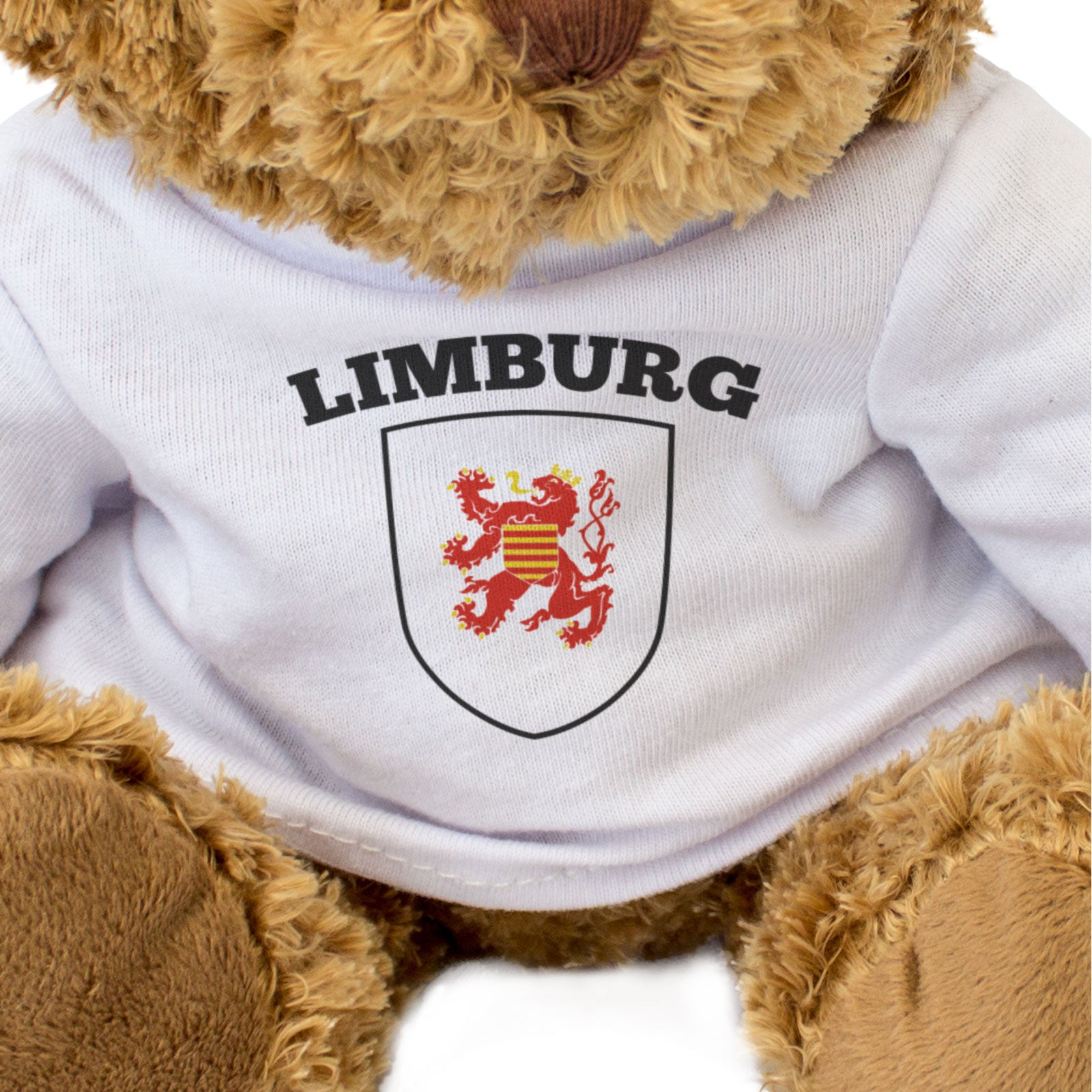 LIMBURG (BELGIUM) FLAG - Teddy Bear - Cute Cuddly Soft Adorable - Gift Present